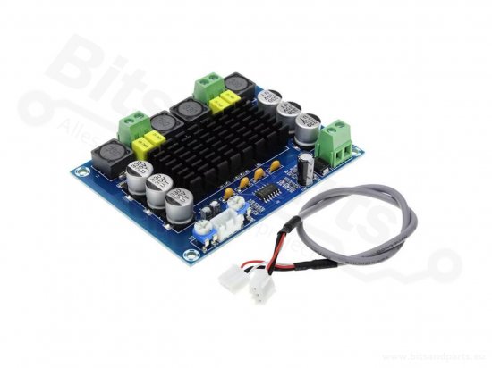 Audio amplifier 2x120W stereo 12-26V Class D (TPA3116)